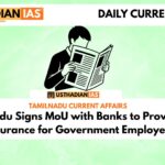 Tamil Nadu Signs MoU with Banks to Provide Free Insurance for Government Employees