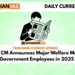 Tamil Nadu CM Announces Major Welfare Measures for Government Employees in 2025