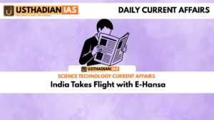 India Takes Flight with E-Hansa