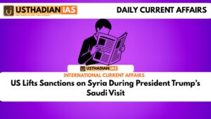 US Lifts Sanctions on Syria During President Trump’s Saudi Visit