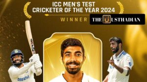 Jasprit Bumrah Named ICC Men’s Test Cricketer of the Year 2024