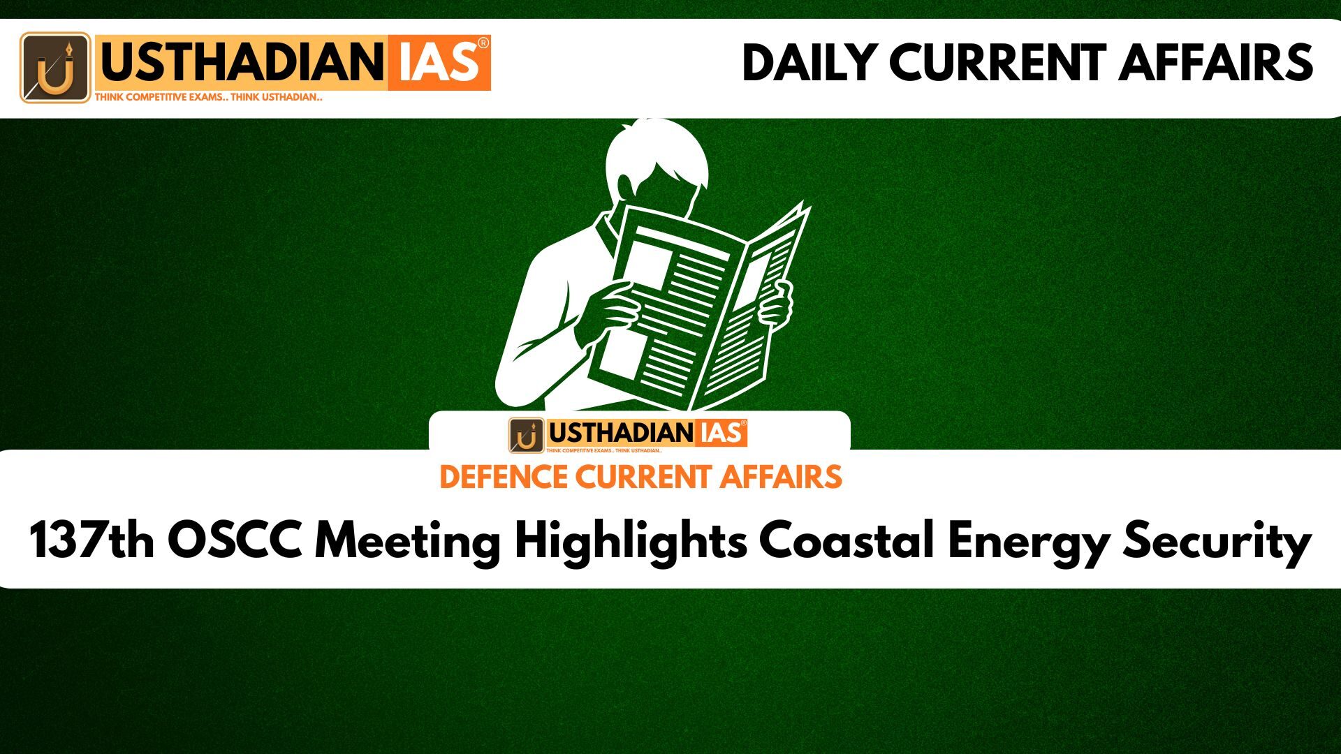 137th OSCC Meeting Highlights Coastal Energy Security