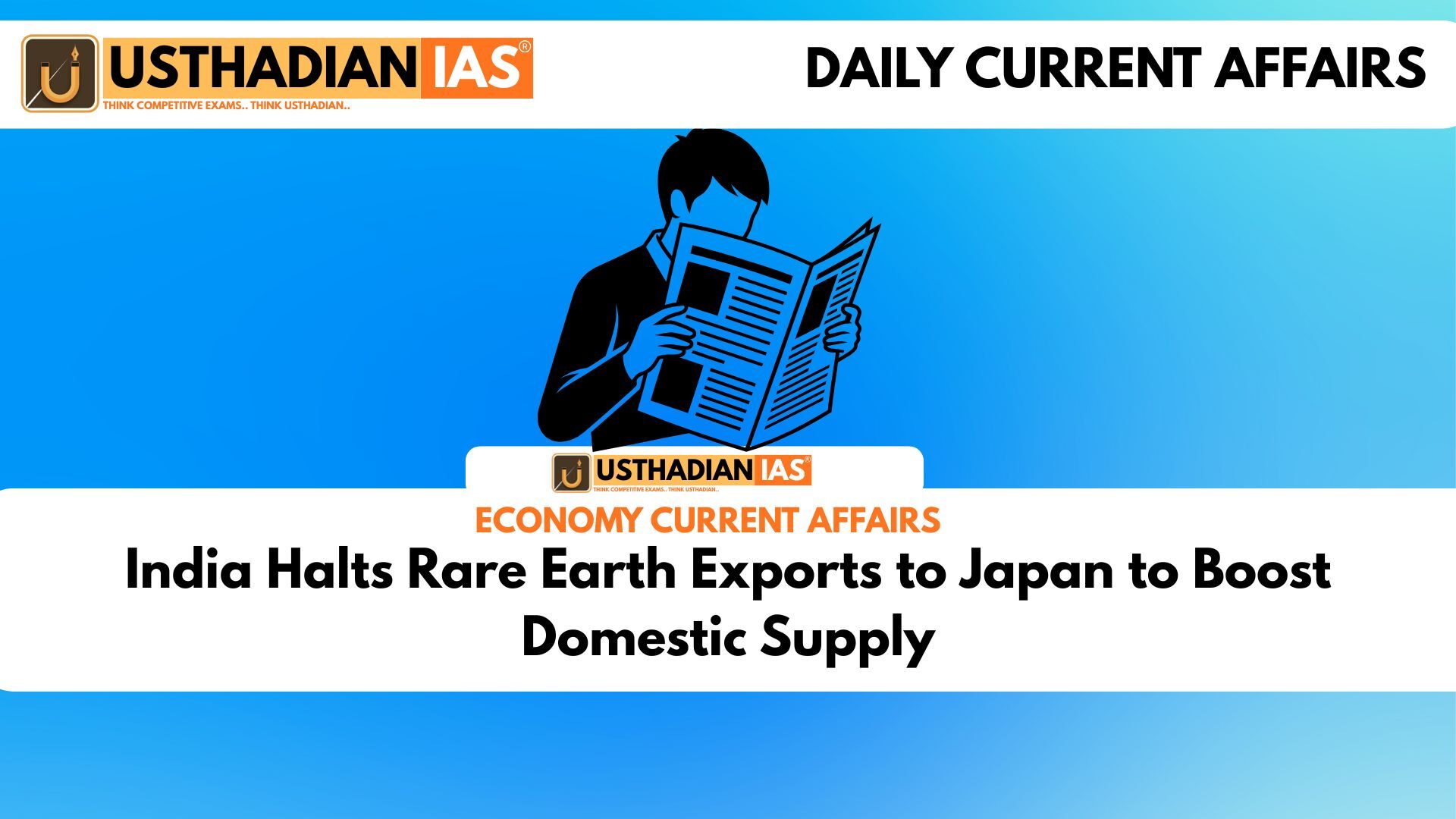 India Halts Rare Earth Exports to Japan to Boost Domestic Supply