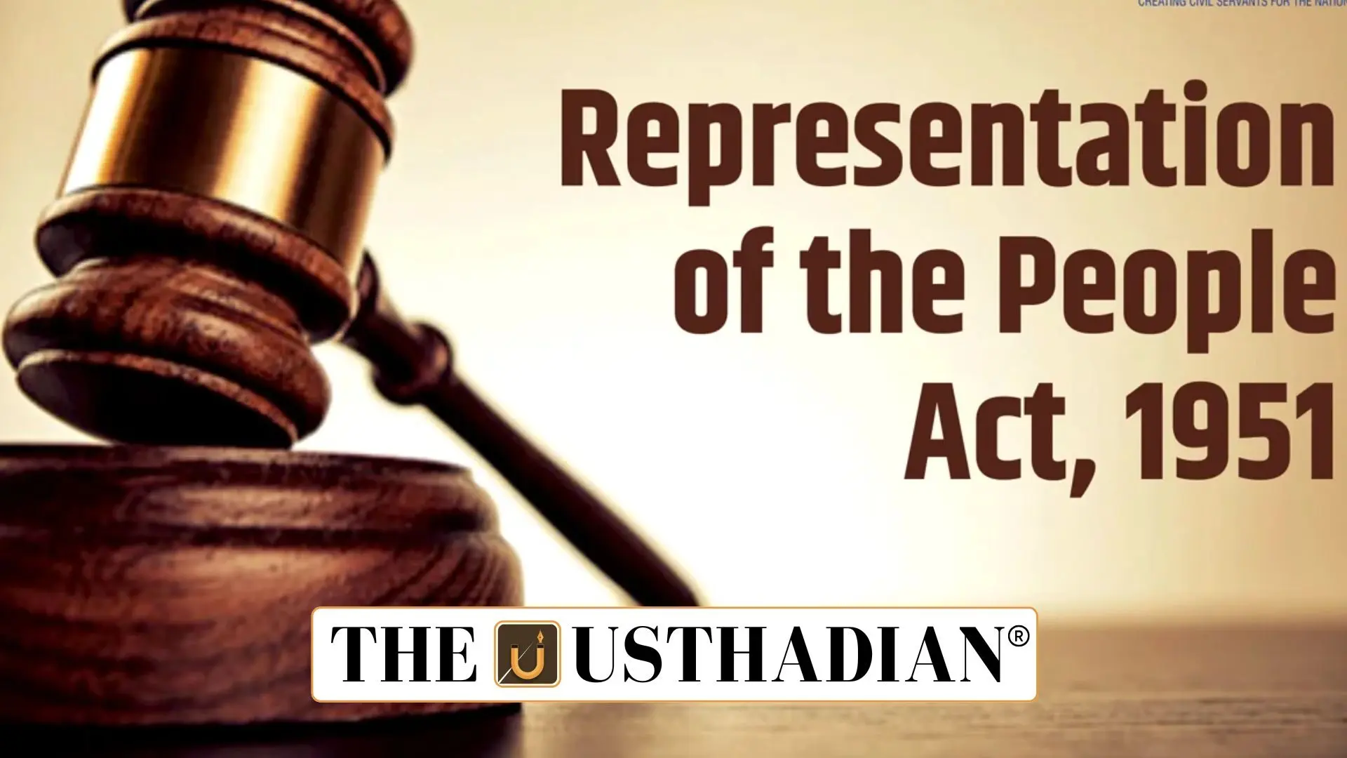 Disqualification Debate: Convicted Politicians and the Representation of the People Act, 1951