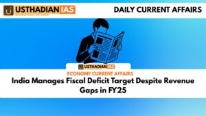 India Manages Fiscal Deficit Target Despite Revenue Gaps in FY25