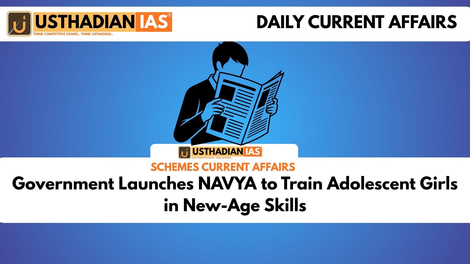 Government Launches NAVYA to Train Adolescent Girls in New-Age Skills