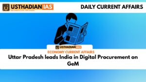 Uttar Pradesh leads India in Digital Procurement on GeM