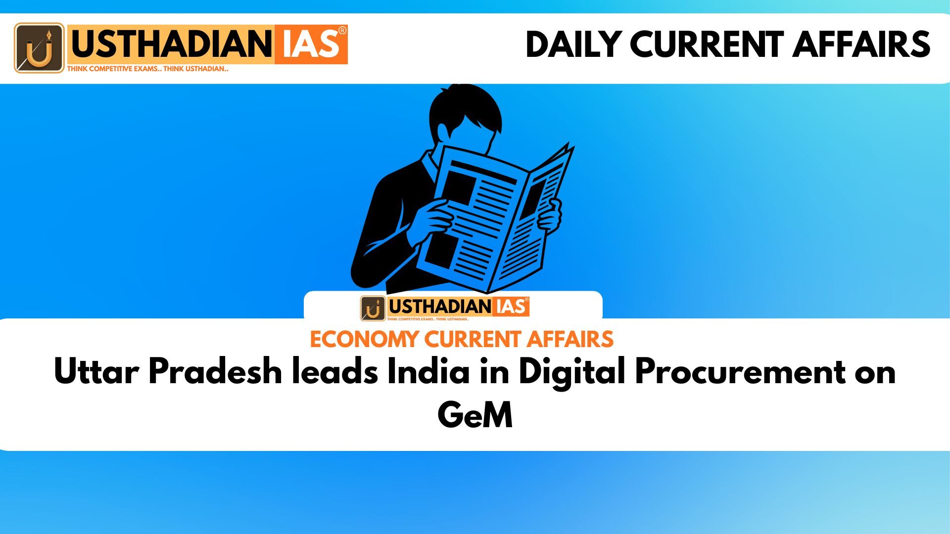 Uttar Pradesh leads India in Digital Procurement on GeM