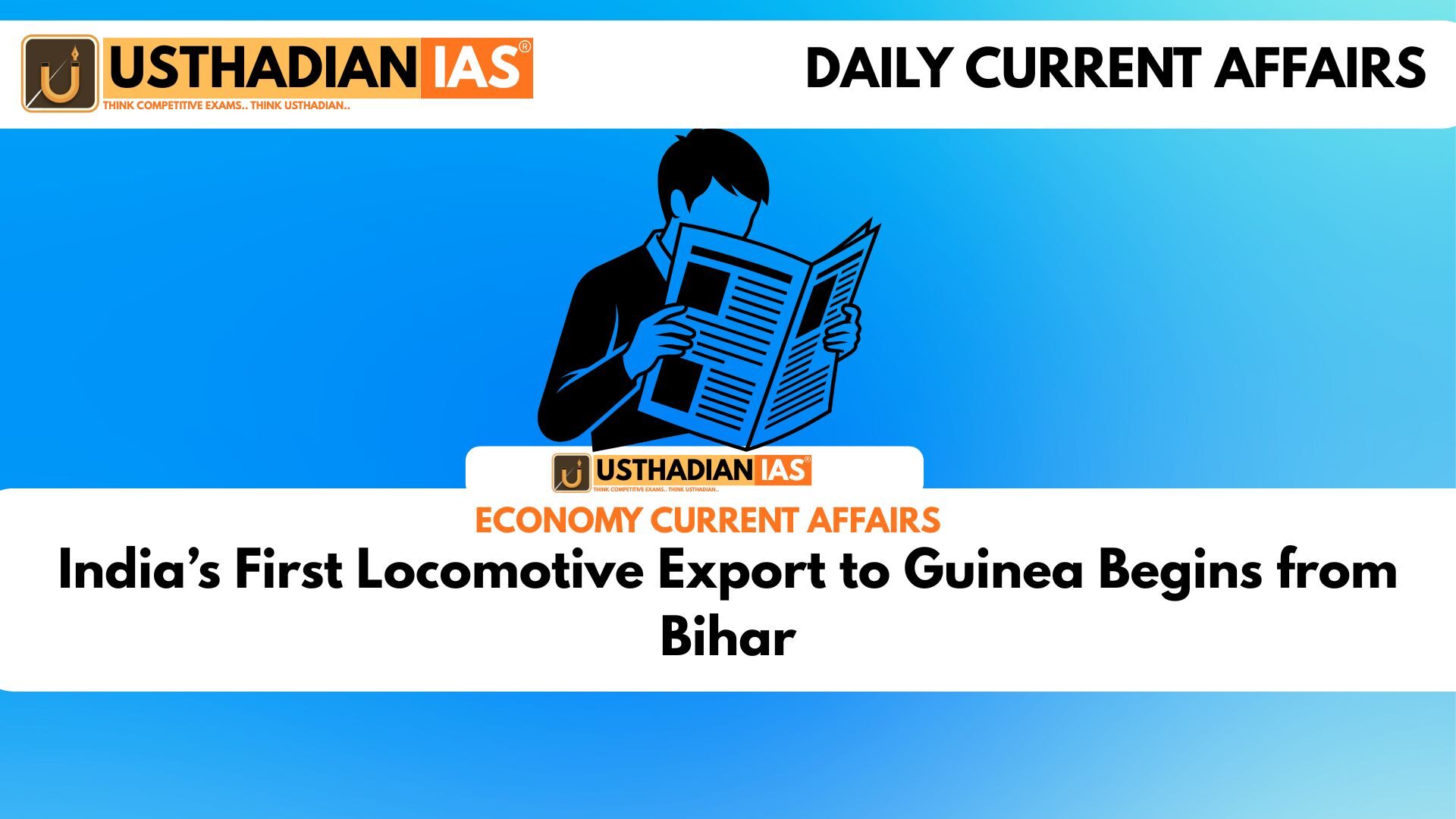 India’s First Locomotive Export to Guinea Begins from Bihar