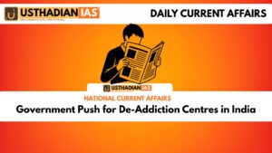 Government Push for De-Addiction Centres in India