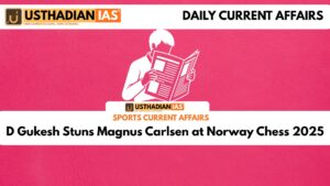 D Gukesh Stuns Magnus Carlsen at Norway Chess 2025