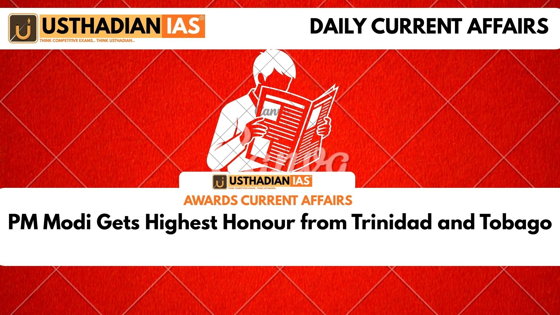 PM Modi Gets Highest Honour from Trinidad and Tobago