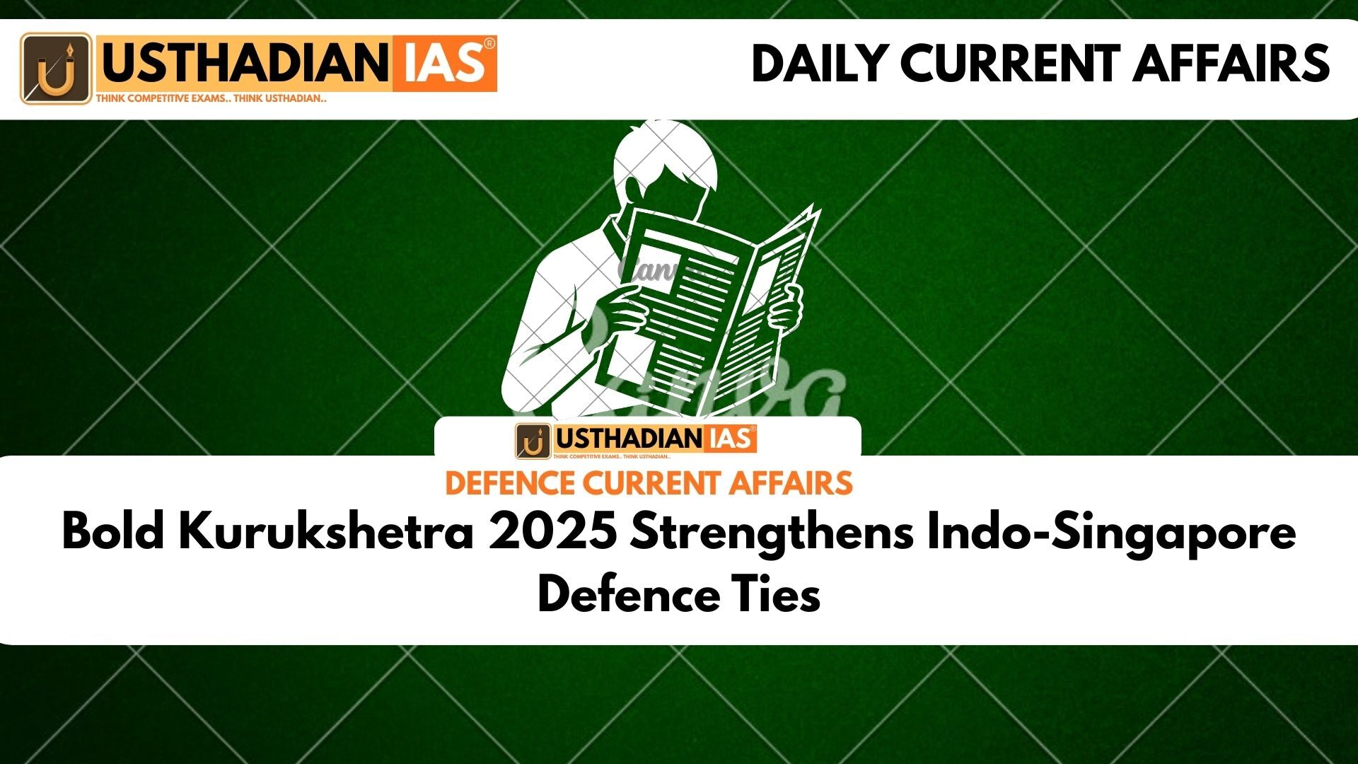Bold Kurukshetra 2025 Strengthens Indo-Singapore Defence Ties