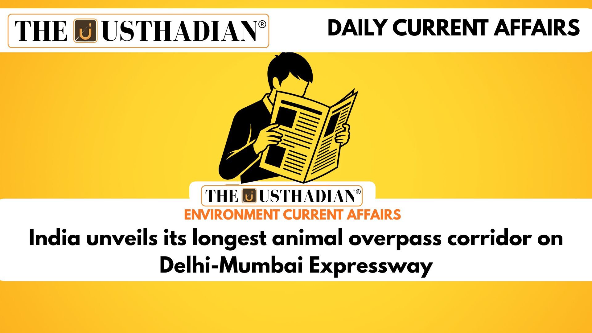 India unveils its longest animal overpass corridor on Delhi-Mumbai Expressway