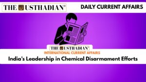 India’s Leadership in Chemical Disarmament Efforts