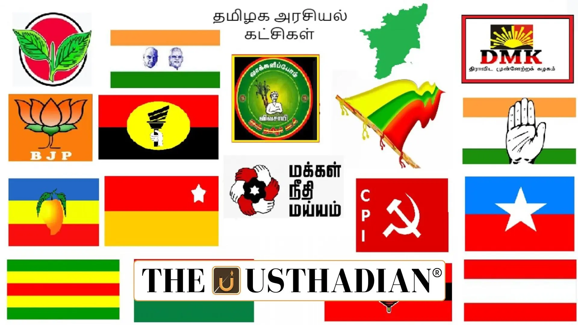 24 registered unrecognised political parties in Tamil Nadu