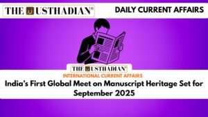 India’s First Global Meet on Manuscript Heritage Set for September 2025