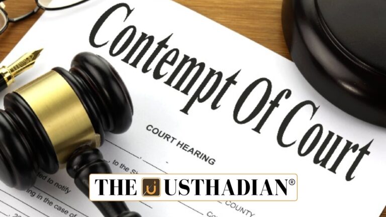 Contempt of Court and Legislative Powers