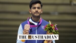Aishwary Tomar Shines with Gold at Asian Shooting 2025