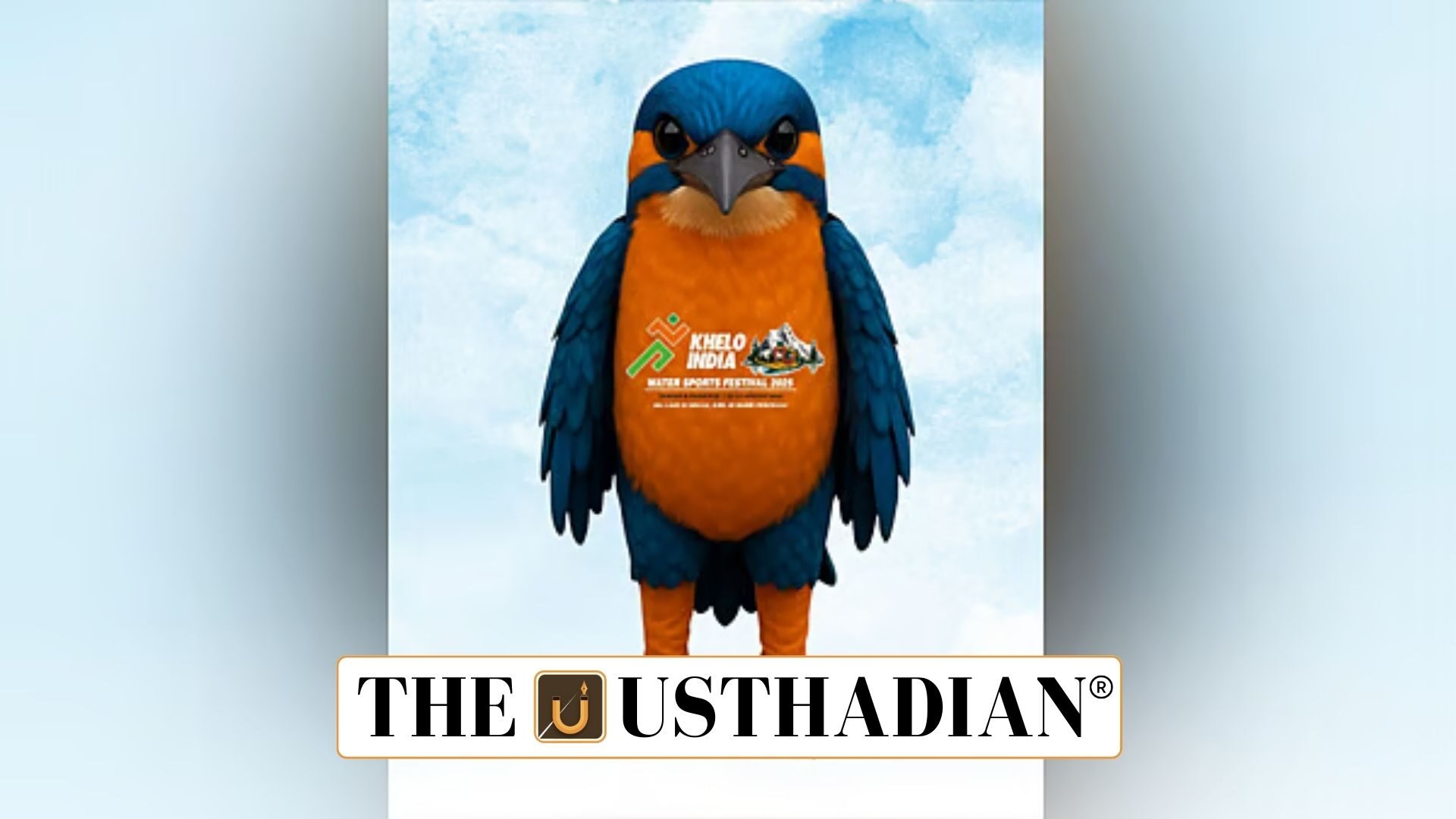 Himalayan Kingfisher Chosen as Mascot for Khelo India Water Sports Festival 2025 in Srinagar