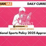 National Sports Policy 2025 Approved