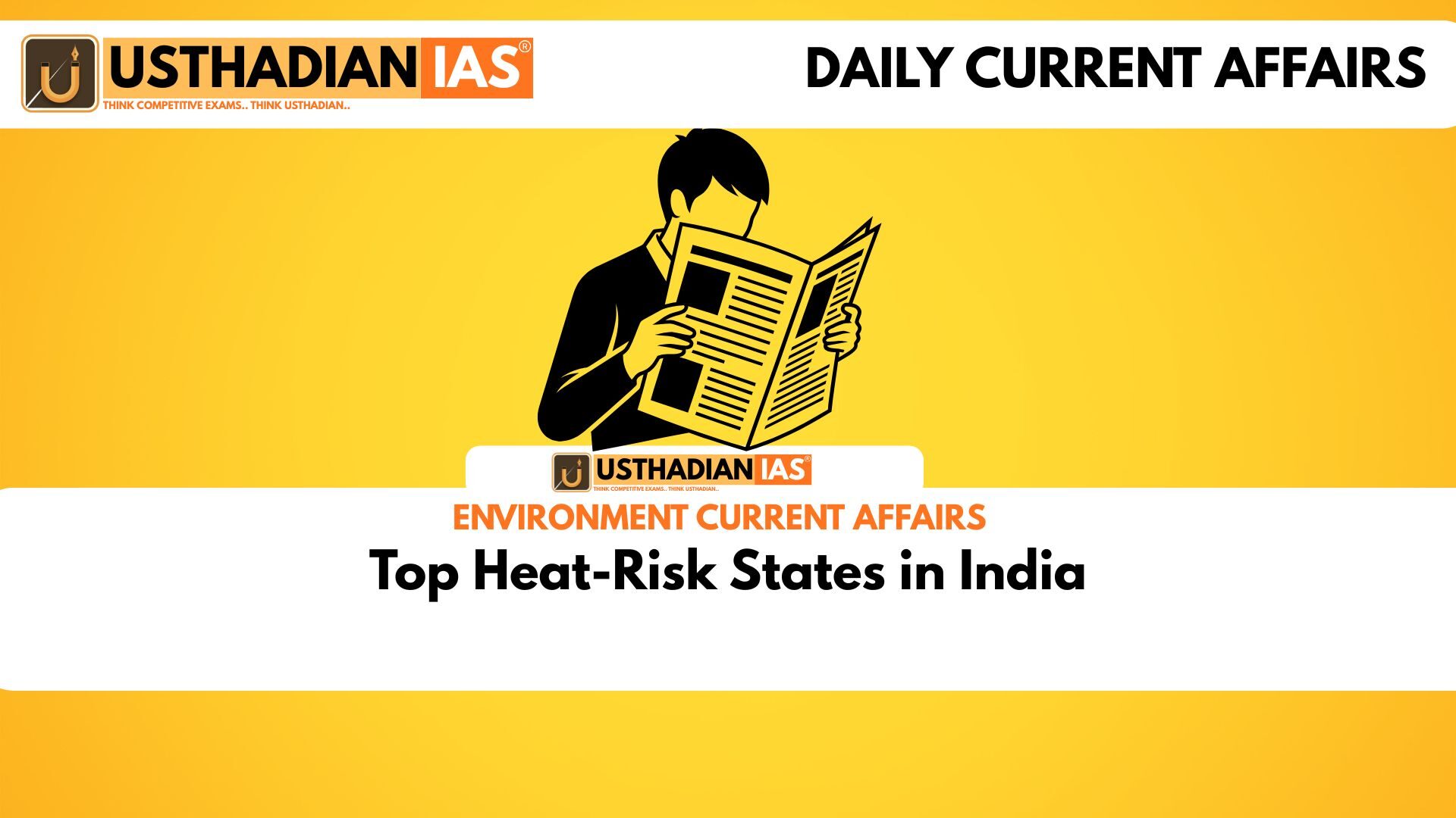 Top Heat-Risk States in India