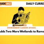India Adds Two More Wetlands to Ramsar List