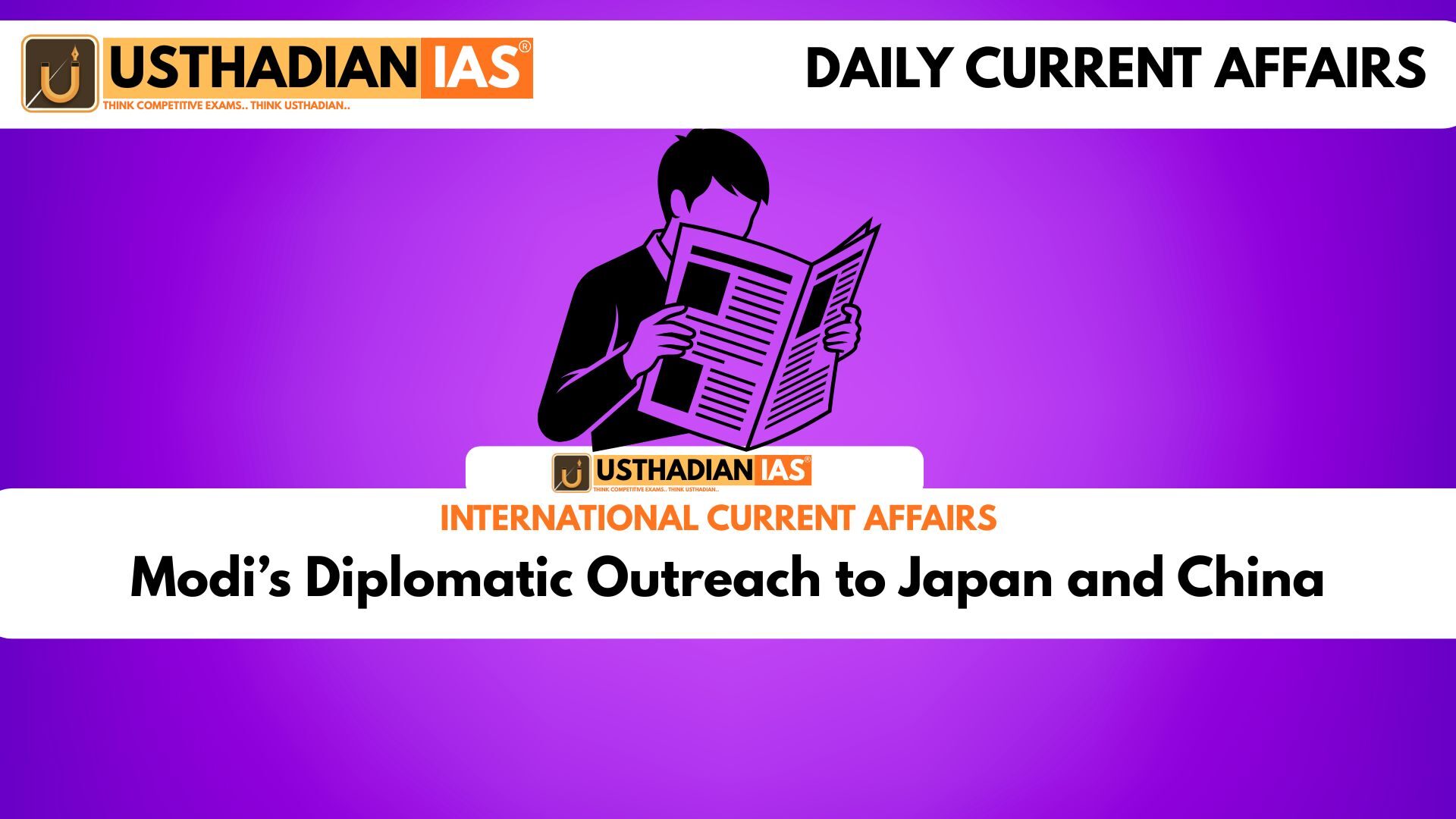 Modi’s Diplomatic Outreach to Japan and China