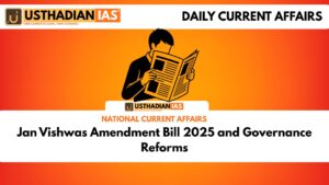 Jan Vishwas Amendment Bill 2025 and Governance Reforms