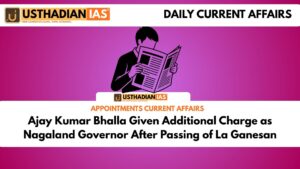 Ajay Kumar Bhalla Given Additional Charge as Nagaland Governor After Passing of La Ganesan