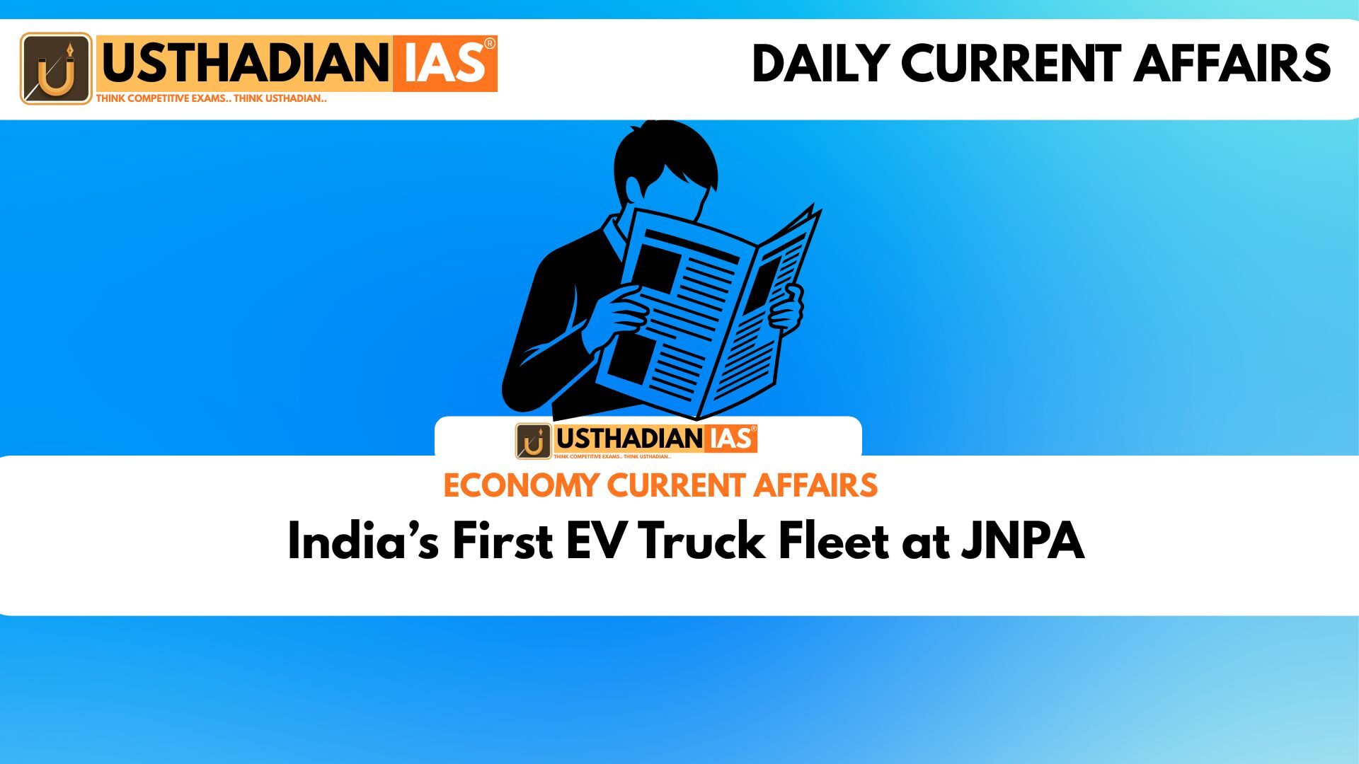 India’s First EV Truck Fleet at JNPA