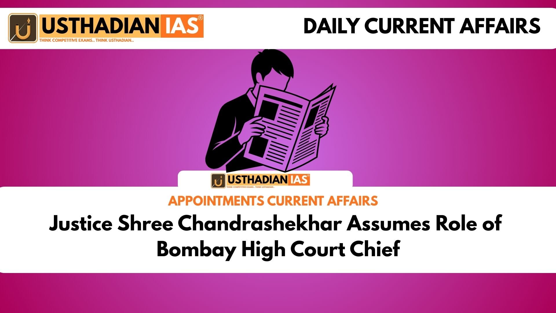 Justice Shree Chandrashekhar Assumes Role of Bombay High Court Chief