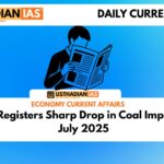 India Registers Sharp Drop in Coal Imports in July 2025
