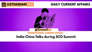 India China Talks during SCO Summit