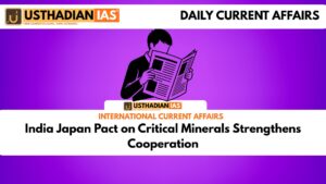 India Japan Pact on Critical Minerals Strengthens Cooperation