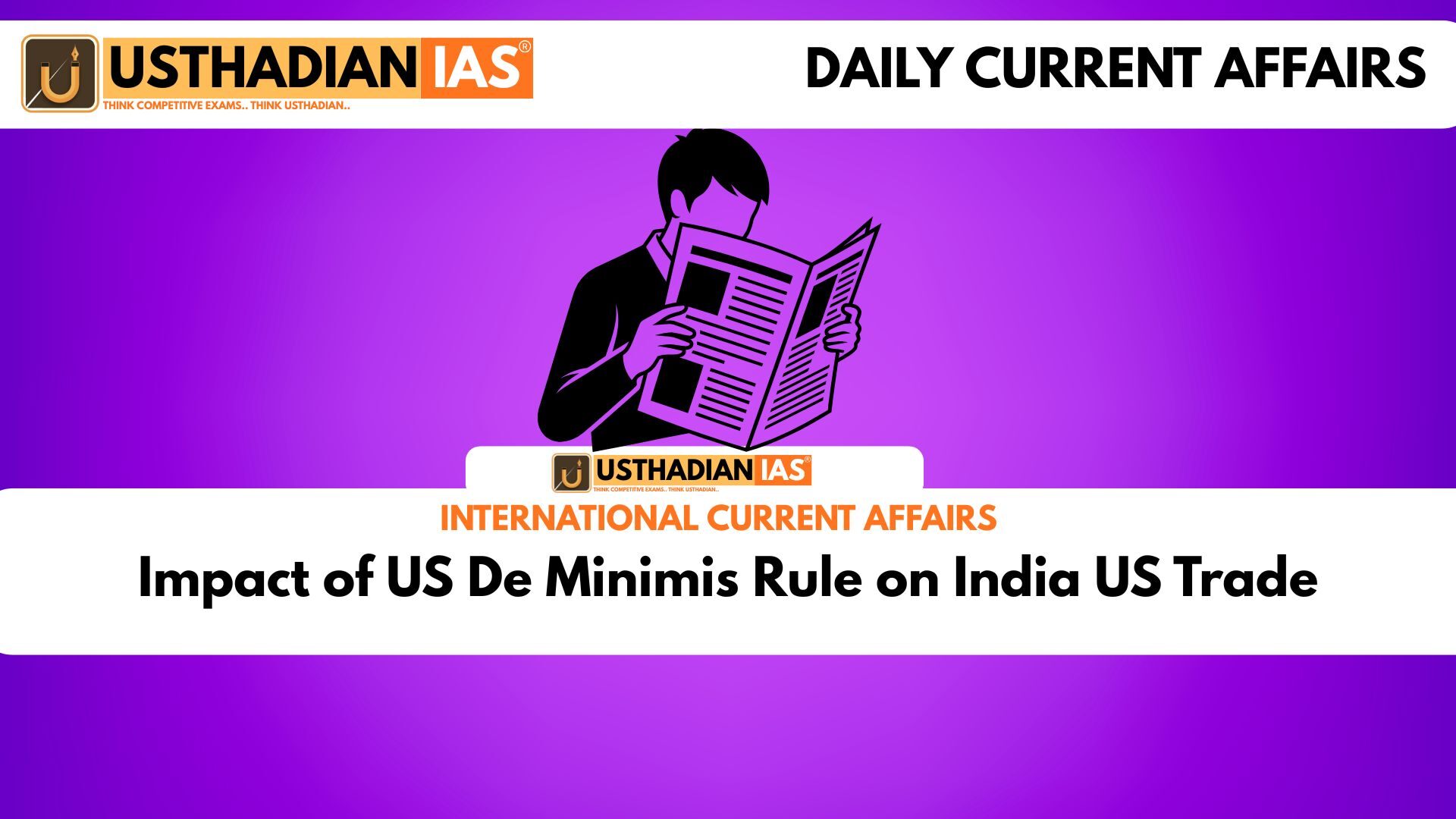 Impact of US De Minimis Rule on India US Trade