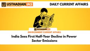 India Sees First Half-Year Decline in Power Sector Emissions
