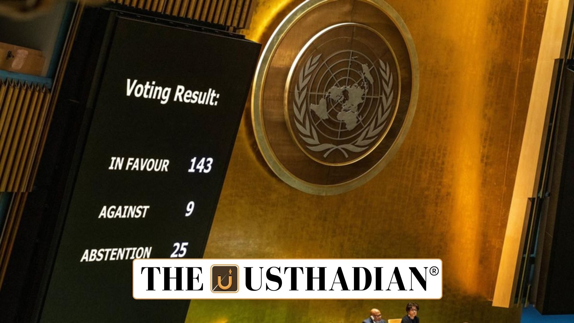 India Supports UN Resolution on Palestine Two State Path