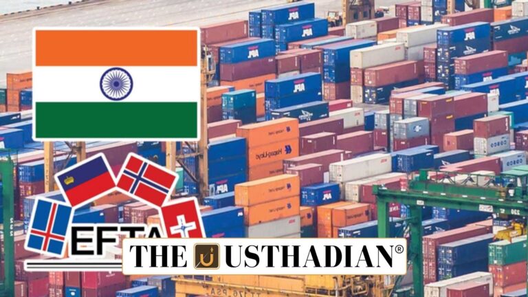 India EFTA Free Trade Deal Comes into Effect October 1