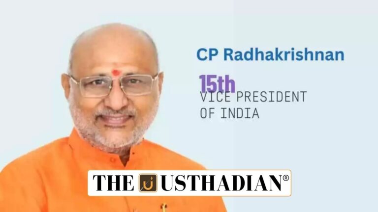 CP Radhakrishnan becomes India’s new Vice President