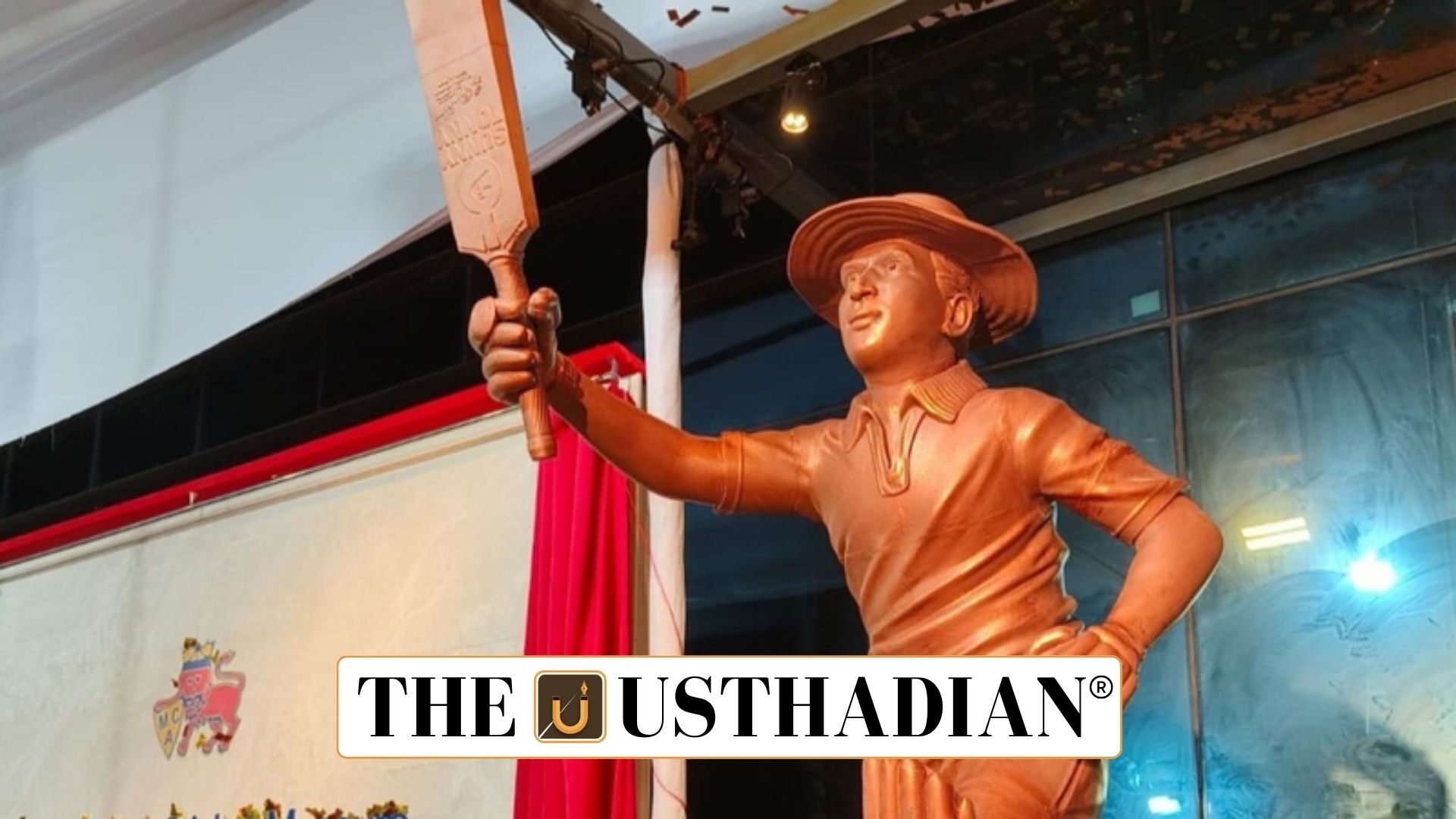 Sunil Gavaskar Bronze Statue Unveiled at Wankhede