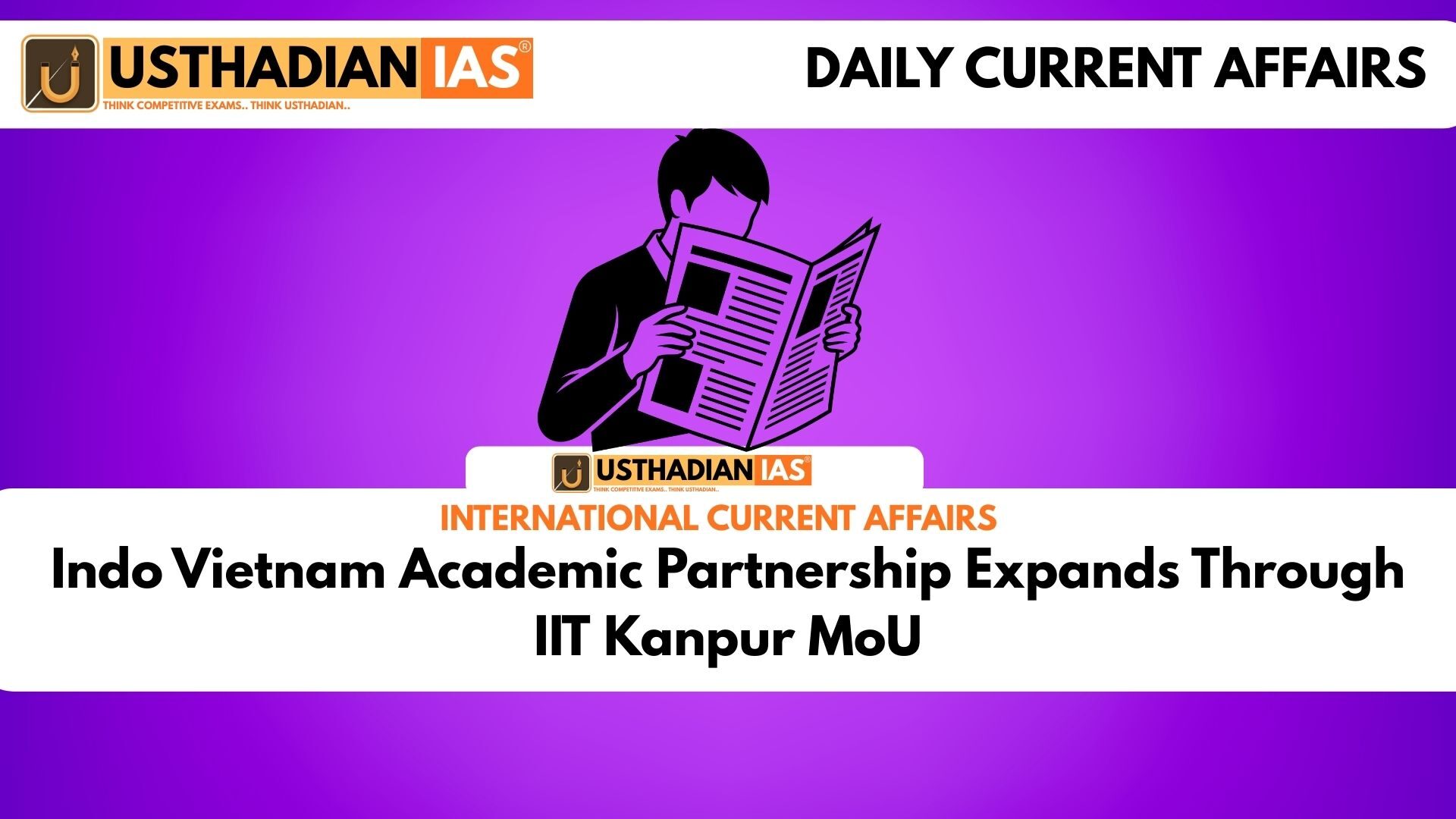 Indo Vietnam Academic Partnership Expands Through IIT Kanpur MoU