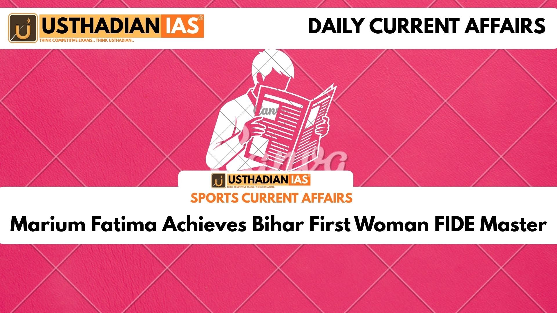 Marium Fatima Achieves Bihar First Woman FIDE Master