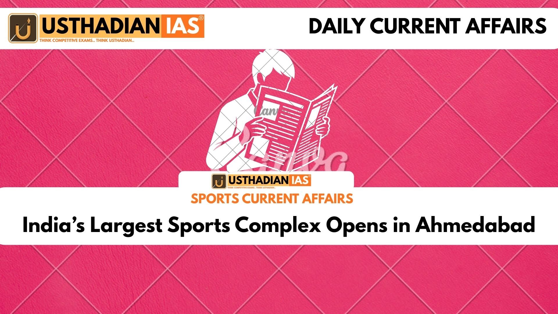 India’s Largest Sports Complex Opens in Ahmedabad