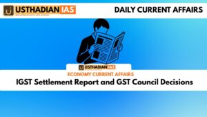 IGST Settlement Report and GST Council Decisions