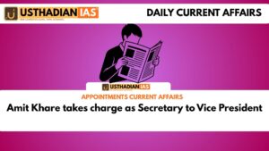 Amit Khare takes charge as Secretary to Vice President