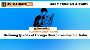 Declining Quality of Foreign Direct Investment in India