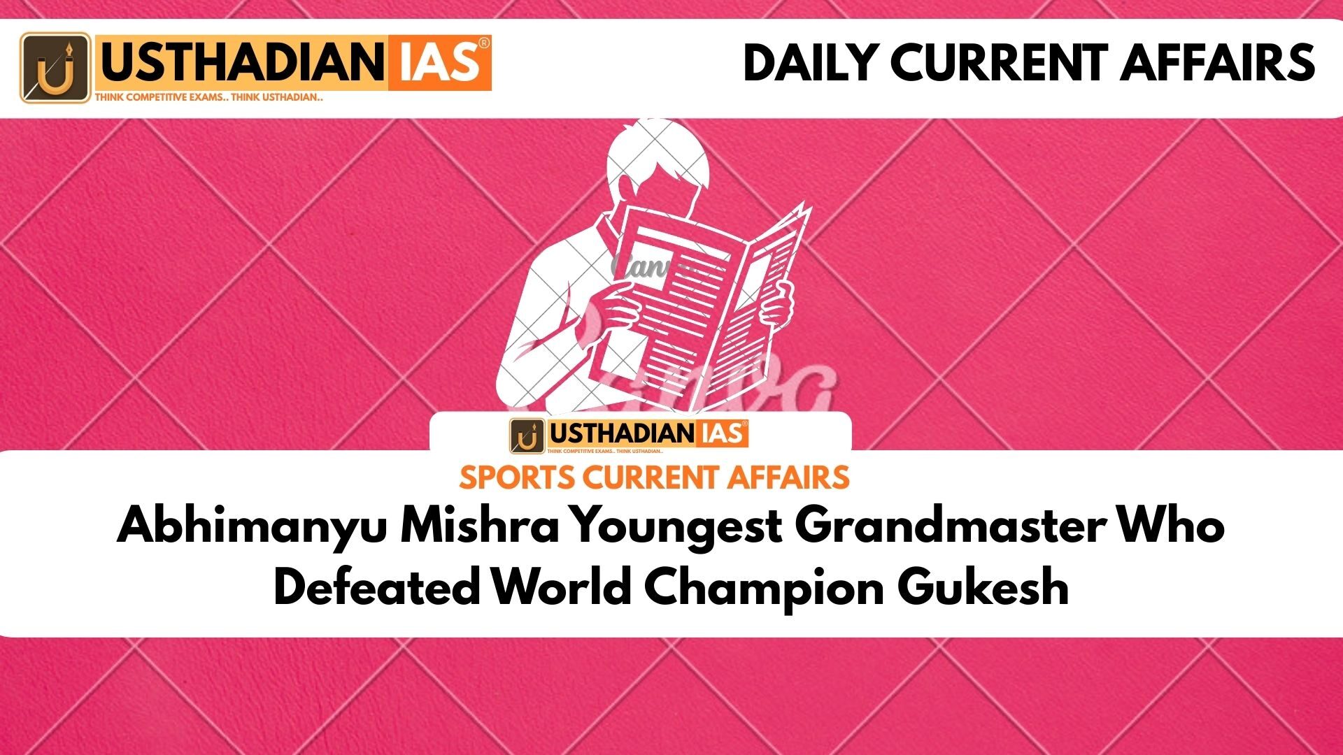 Abhimanyu Mishra Youngest Grandmaster Who Defeated World Champion Gukesh