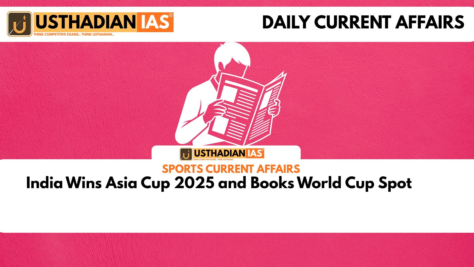 India Wins Asia Cup 2025 and Books World Cup Spot