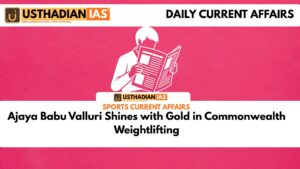 Ajaya Babu Valluri Shines with Gold in Commonwealth Weightlifting